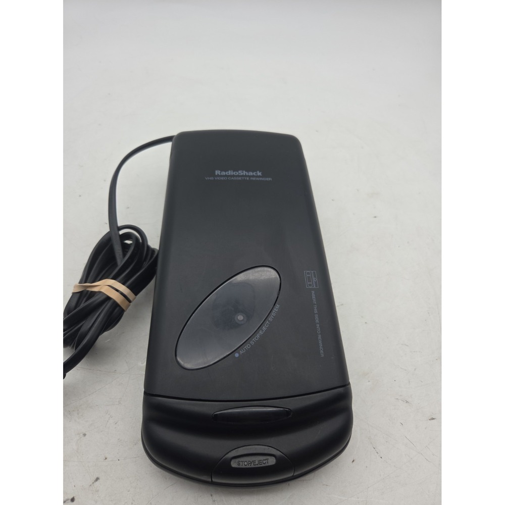 Tested - Working Radio Shack VHS Videotape Cassette VCR Rewinder Model #44-1223
